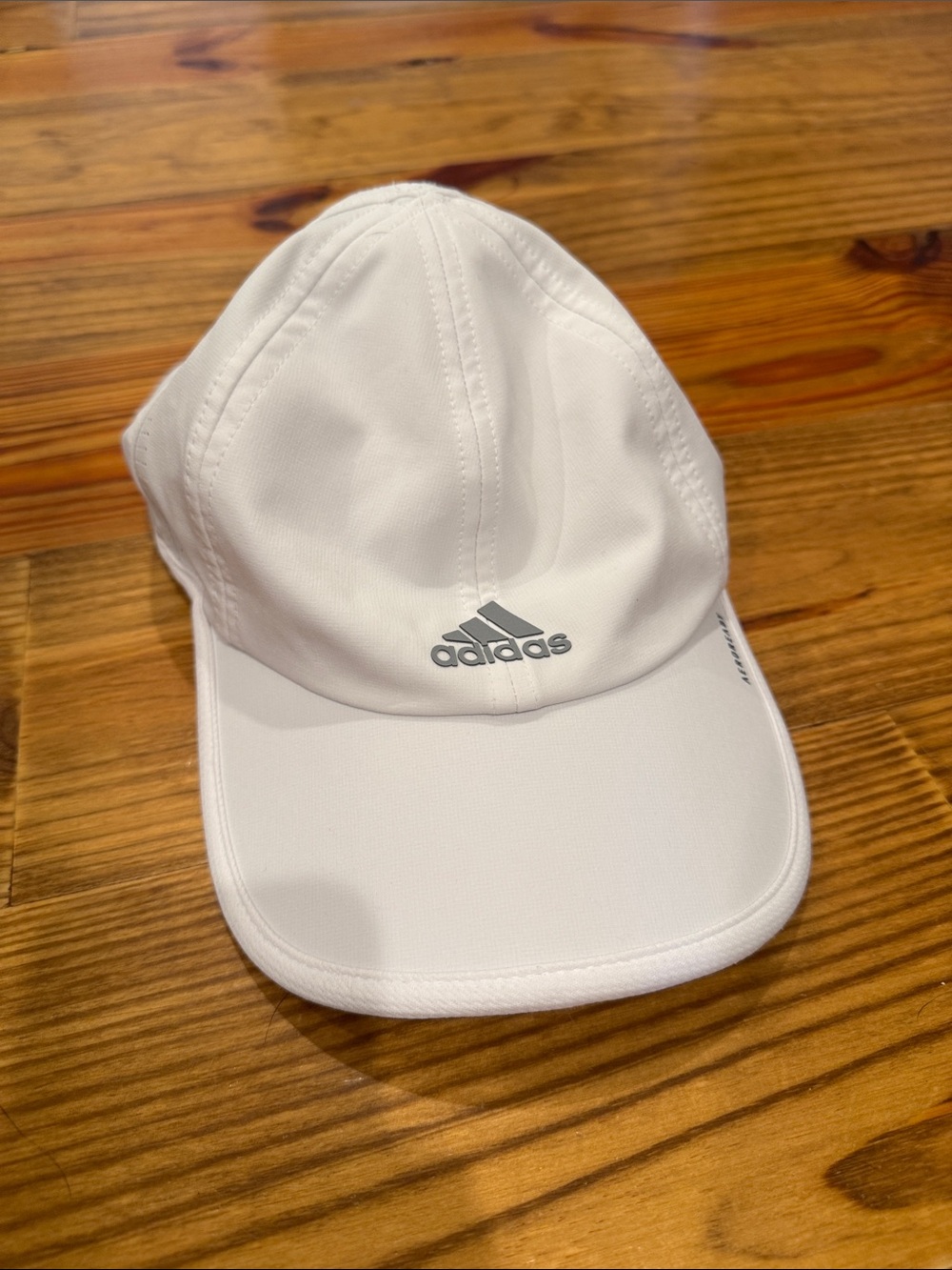 adidas White Sport Logo Cap
